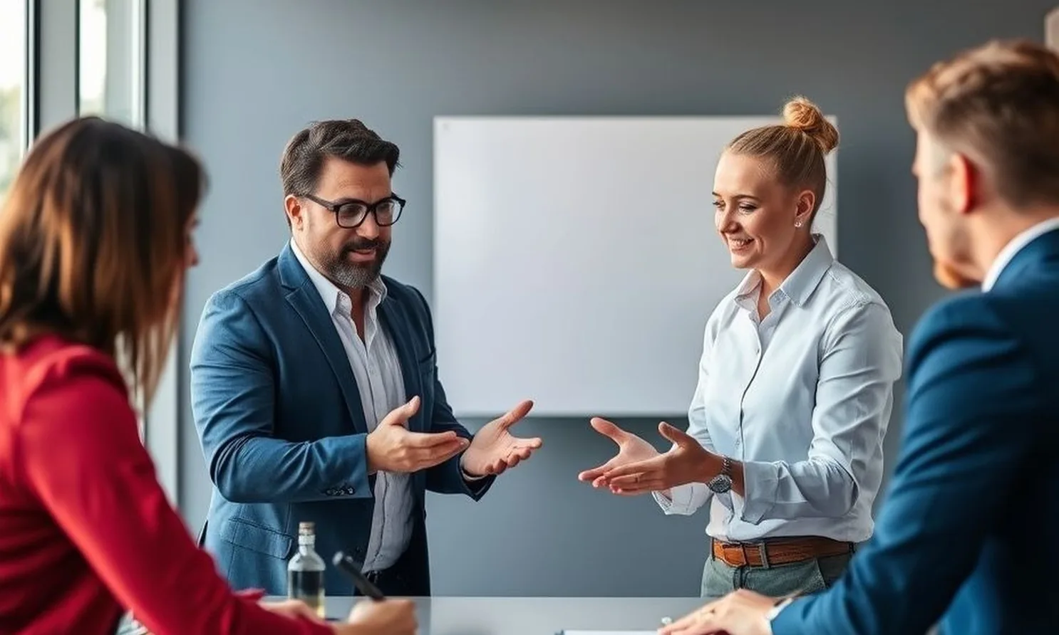 Team building coaching session